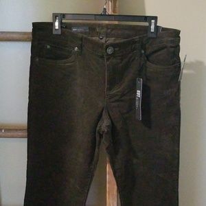Kut from the Kloth Olive Skinny Corduroy